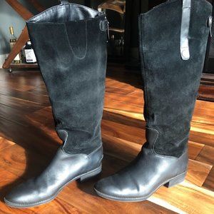Sam Edelman Genuine Leather Pembroke Tall Riding Boots Women 8.5